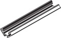 Profil LED BASIC C Narożny 1m