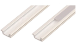  Profilo LED BASIC W2 da inasso BIANCO 1m