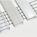 Coperchio TRASPARENTE 1m a CLICK per i profili LED BASIC 