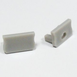 Chiusura laterale per il profilo LED BASIC N1 con il foro per il cavo- tutti i colori!