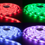 Striscia LED ECONOMY impermeabile 150 SMD 5050 1m RGB