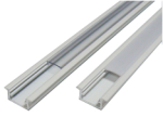 Profilo LED BASIC W1 da inasso BIANCO 1m