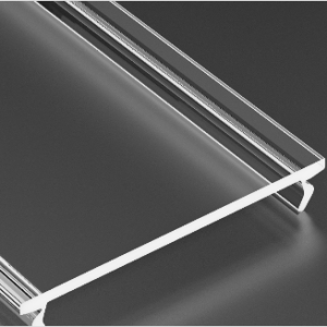 Coperchio Wide per i profili AN/AS/AL transparente 1m