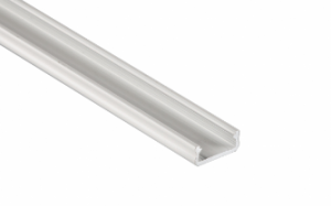  Profilo LED BASIC N4 da superficie ARGENTATO 1m