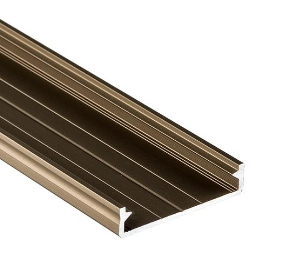 Profilo architettonico da superificie AS INOX 2m