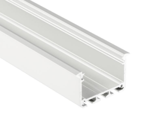 Profilo architettonico da incasso AN bianco 1m