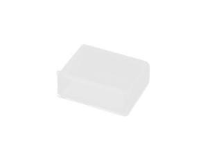 Zaślepka tuby silikonowej 12mm, pełna