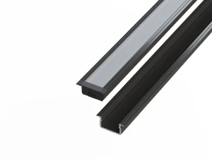 Profil LED wpuszczany GLG2 1000mm czarny
