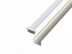 Profil LED wpuszczany GLG2 3000mm biały