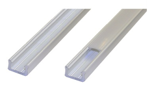 Profilo LED BASIC N2 da superficie BIANCO 1m