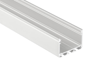 Profilo architettonico da superificie AL bianco 2m