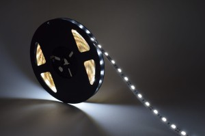 GERLED® Professional waterproof IP55 LED strip 300 SMD 5050 1m COLD WHITE