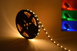 Taśma GERLED® Professional wewnętrzna 300 SMD 5050 RGBW - RGB + BIAŁY CIEPŁY 24V