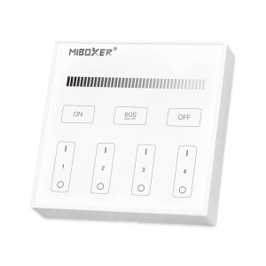 Panello da parete (telecomando) per dimmer 4-ZONE