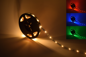 Striscia GERLED® Professional da interno 150 SMD 5050 1m RGBW- RGB+BIANCO CALDO (1)