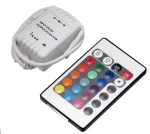 RGB controller with infrared remote control 6 A
