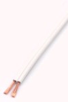 Assembly cable 2 x 0,35mm white 1m