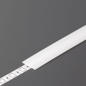 Klosz "B" wsuwany mleczny 2m