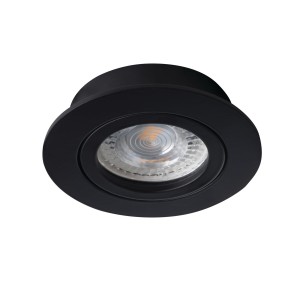 Porta faretto rotondo da incasso ad anello mobile  BIANCO - ARGUS CT-2115-B (1) (1)