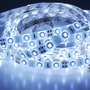 Striscia LED ECONOMY impermeabile 300 SMD 3528 1m BIANCO FREDDO