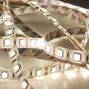 Economic waterproof LED strip 300 SMD 5050 1m WARM WHITE