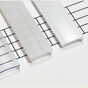 Klosz TRANSPARENTNY 2m wciskany do profili LED BASIC